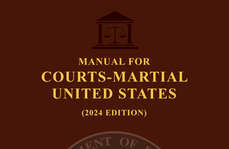 Manual for Courts-Martial United States